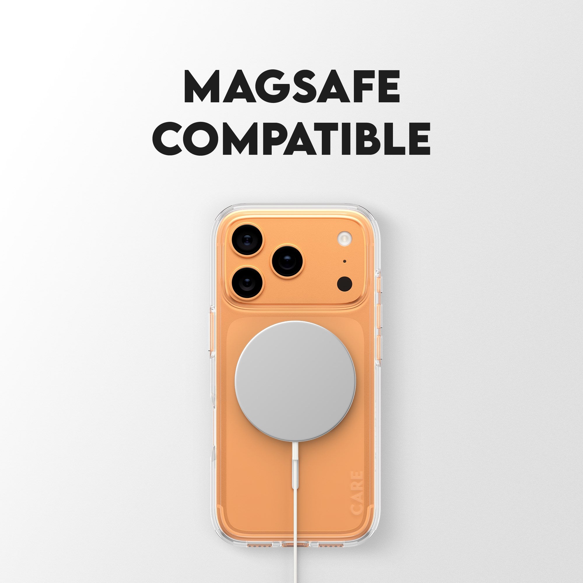 CARE™ by PanzerGlass® Urban Explorer Case Transparent w. White MagSafe iPhone 17 Pro